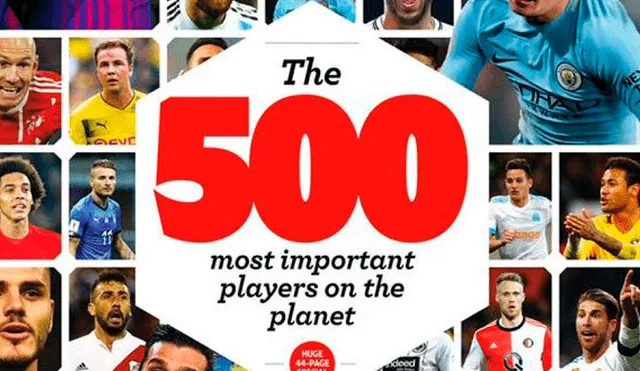 Los siete futbolistas peruanos que están entre los 500 más importantes del planeta