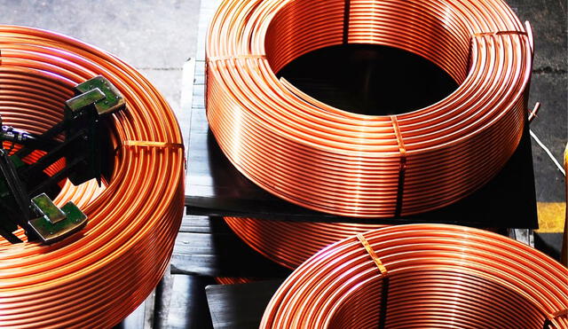 El cobre ha tenido una semana muy productiva en la Bolsa de Metales de Londres. Foto: LME