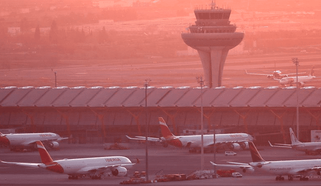 Avión de Air Canada aterrizó de emergencia en Aeropuerto de Madrid