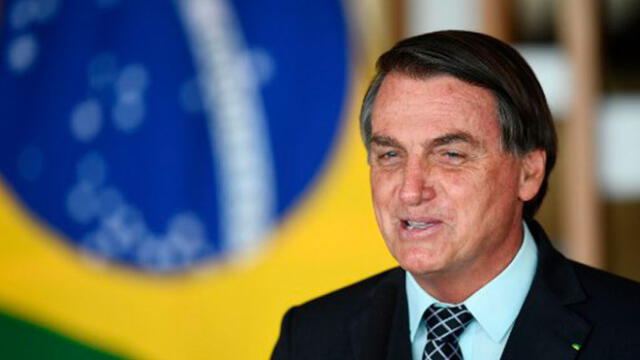 Jair Bolsonaro, presidente de Brasil. Foto: AFP.