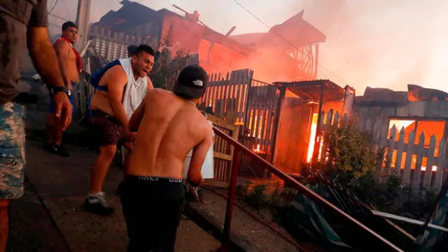 Incendio destruyó más de 100 viviendas en Chile esta Navidad [VIDEO]