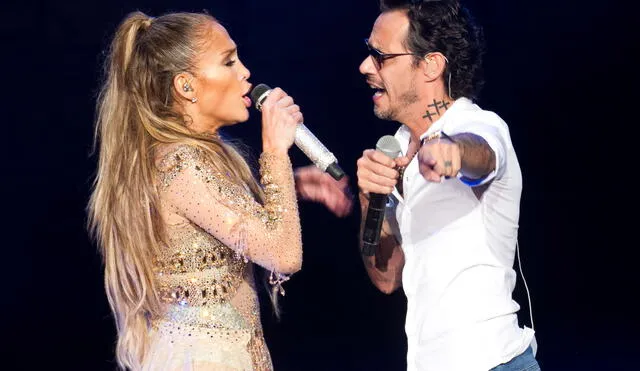 Jennifer Lopez vuelve a hacer dúo con su ex Marc Anthony
