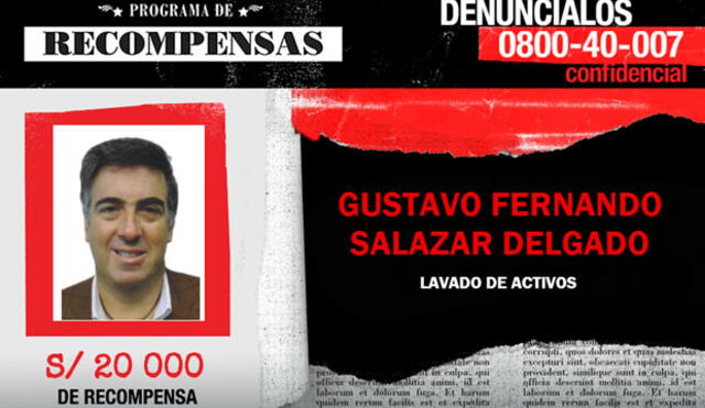 Caso Odebrecht: Incluyen a empresario Gustavo Salazar en la lista de ‘Los más buscados’