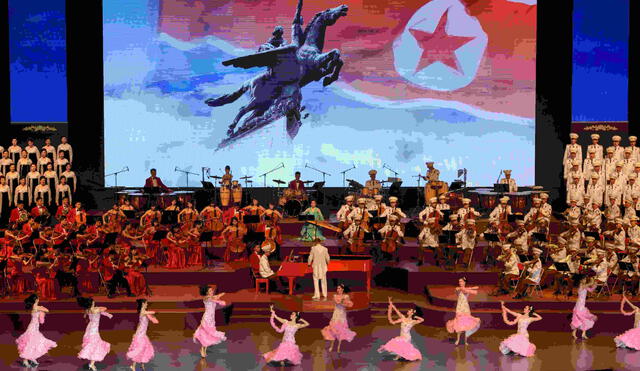 Xi y Putin felicitan a Kim en el 70 aniversario de Corea del Norte