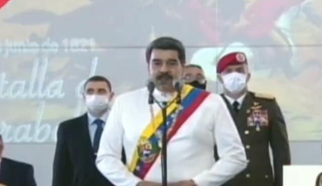 Foto: Captura Presidencia de Venezuela TV.