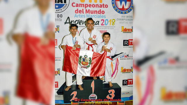 Karatecas chiclayanos son campeones mundiales