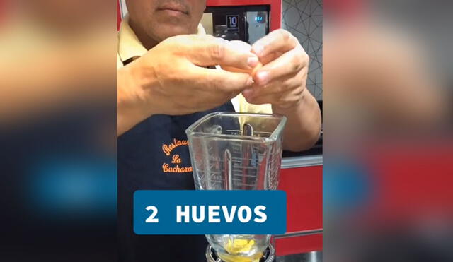 El cocinero peruano sorprendió con el simple tutorial para prepara la famosa crema. Foto: TikTok