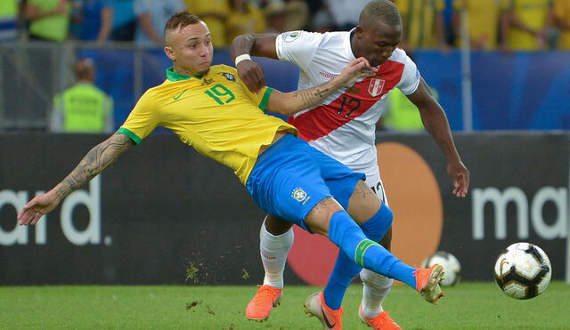 Perú recibirá a Brasil este martes 13 de octubre en el Estadio Nacional. Foto: AFP