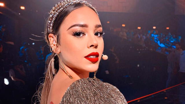 Danna Paola habla sobre el polémico episodio con el concursante  Gibrán en "La Academia". Foto: Instagram