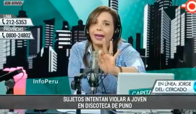 Mónica Cabrejos puso en su lugar a hombre machista en programa radial [VIDEO]