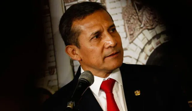 Ollanta Humala apelará fallo que lo obliga a pedir permiso para salir del país