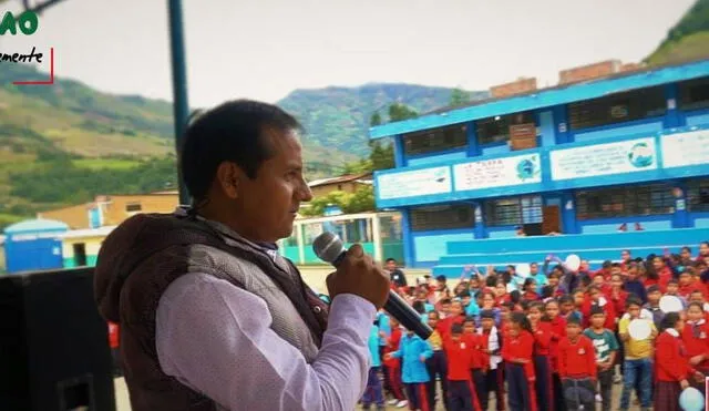 El alcalde inició funciones en 2019. Foto: Municipalidad Distrital de Chinchao