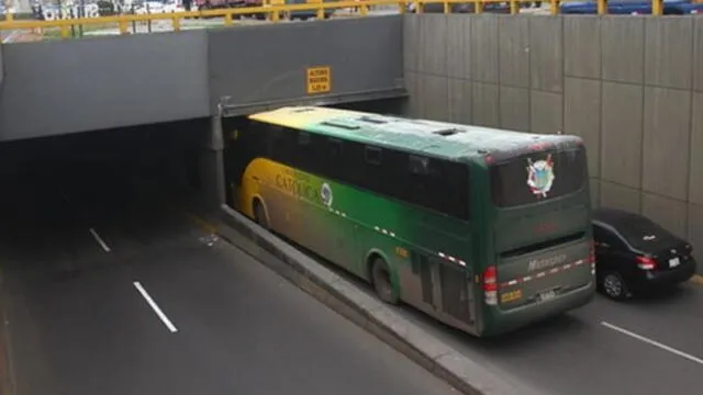 Municipalidad de Lima reabrió el tránsito en la entrada al túnel Óvalo Higuereta