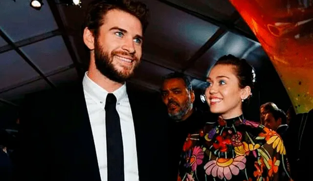 Liam Hemsworth y Miley Cyrus, Instagram