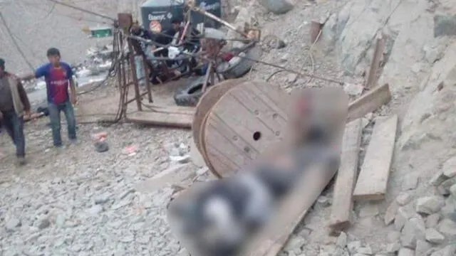 Seis mineros mueren cuando se trasladaban en canastilla en Arequipa