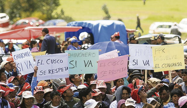 Cusco: Álvarez no respalda paro de 48 horas impulsado por CCR para Chinchero
