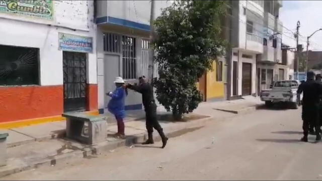 Policía auxilió a mujer