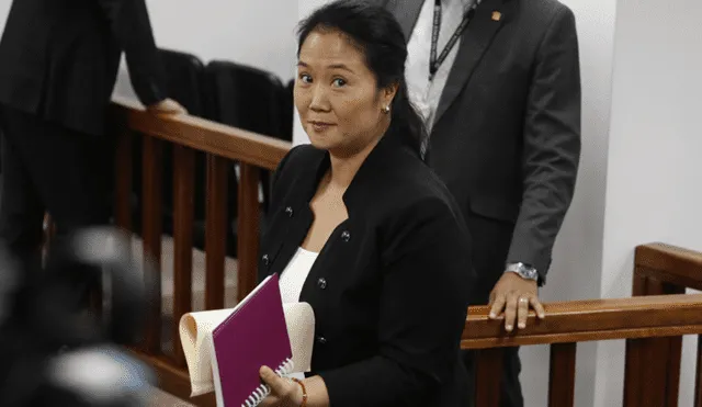 Keiko Fujimori cuestiona a fiscal José Domingo Pérez e insiste en que no se fugará