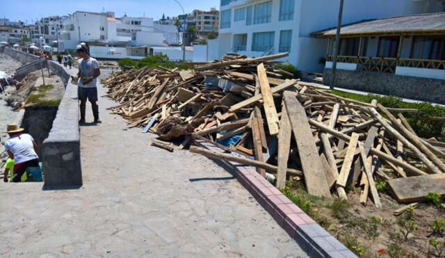 Cadena de voluntarios limpian los balnearios de Punta Hermosa|FOTOS