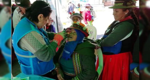 EsSalud brindó atención médica a población de Ichuña y Tolapalca. Foto: Andina.