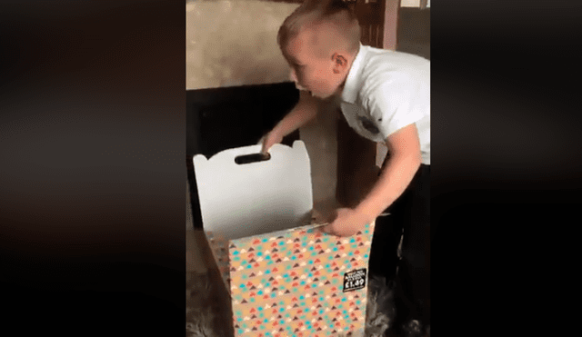 Facebook: Niño recibe inesperada sorpresa y su épica reacción se vuelve viral [VIDEO]