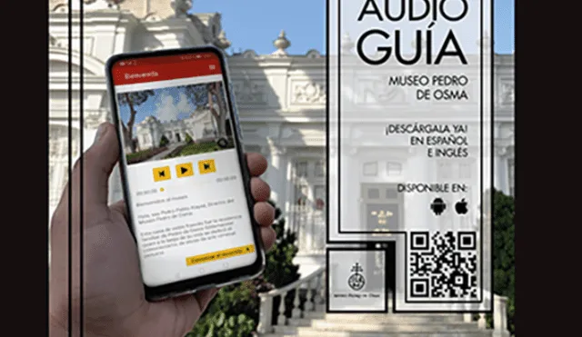 Audioguía. Fuente: Museo Pedro de Osma.