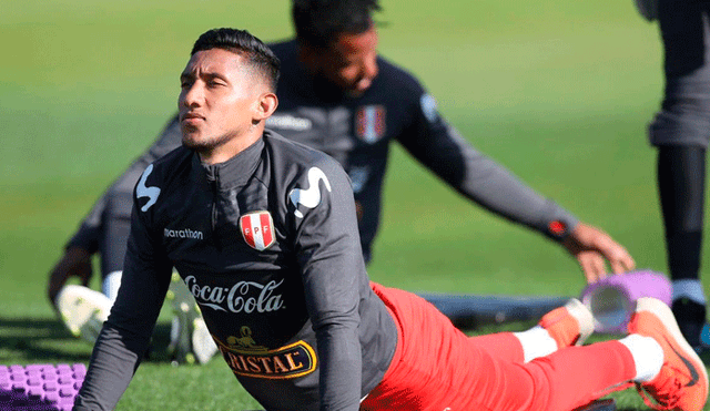 La selección peruana entrenó bajo la atenta mirada de Ricardo Gareca. Foto: Twitter/@seleccionperuana