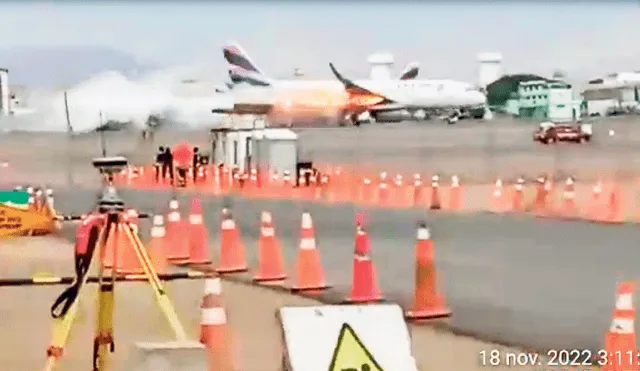 Zona cero. LAP afirma que el simulacro del viernes 18 es idéntico a uno anterior que incluyó el ingreso a la pista de aterrizaje.