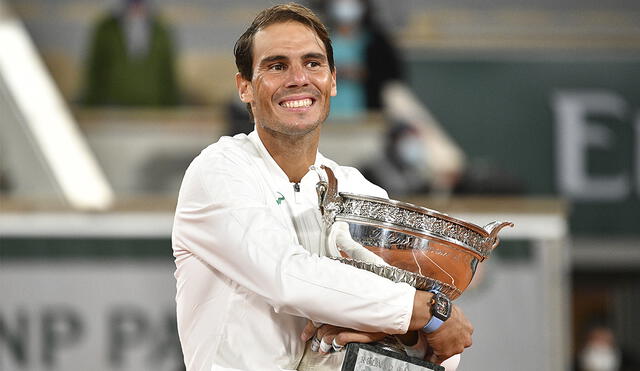 Rafael Nadal alcanzó a Roger Federer con 20 títulos de Grand Slam. Foto: AFP