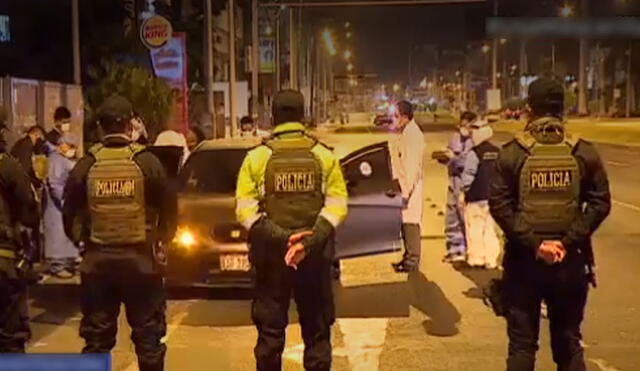 Ministerio Público logró que se sentencien a dos policías a prisión preventiva. Foto: captura de Canal N