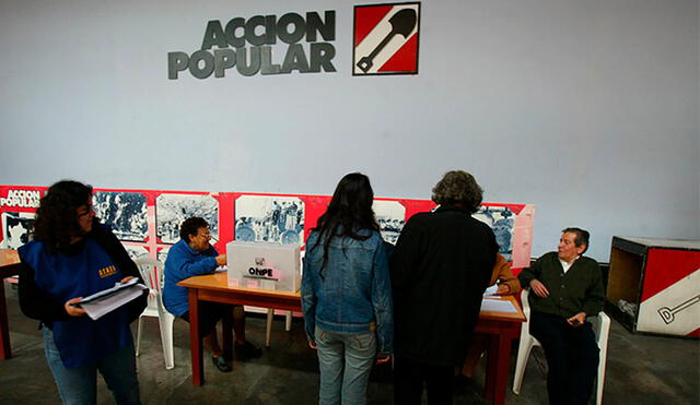 Acción Popular. Foto: Andina