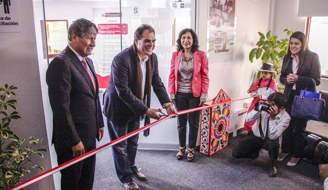  Ayacucho: Inauguran sede descentralizada del MTC para facilitar trámites a usuarios