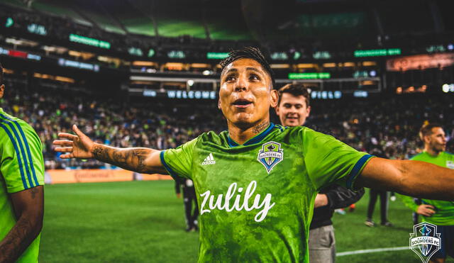 Raul Ruidiaz marcó un doblete con el Seattle Sounders.