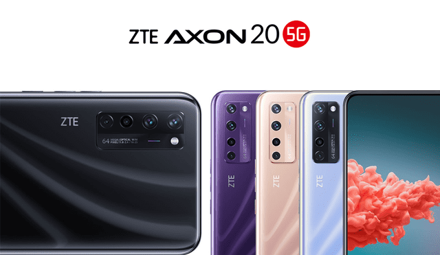 Lanzamiento oficial del ZTE Axon 20 5G. | Foto: ZTE