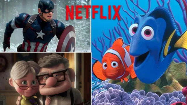 Disney retira sus películas de Netflix en septiembre. Créditos: composición/Netflix