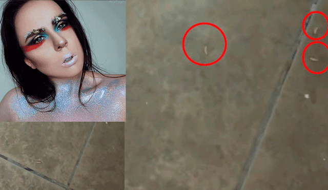Mujer se lleva un gran susto tras encontrar algo espeluznante en su baño [VIDEO]