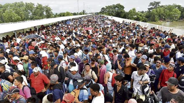 ‘Caravana del Migrante’ logró llegar a México pese al bloqueo