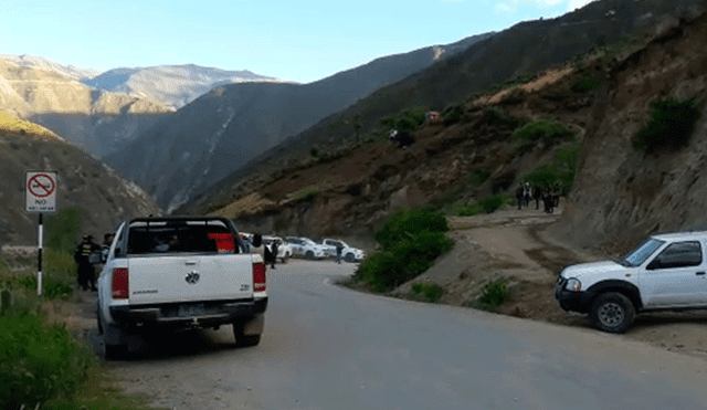 Huancavelica: Policía realiza inspección en zona donde murieron 4 agentes [VIDEO]