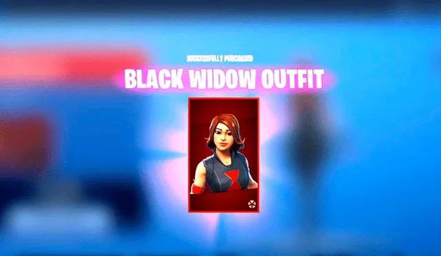 Fortnite: cómo conseguir el skin de Black Widow por el estreno de Avengers Endgame