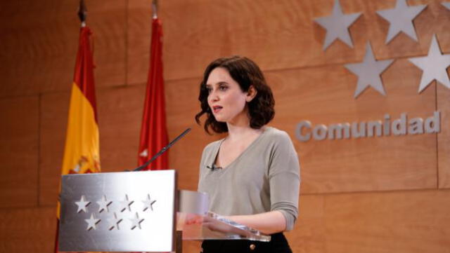 Presidenta de la Comunidad de Madrid estuvo reunida en TeleMadrid sin saber que estaba infectada. (Foto: 20Minutos)