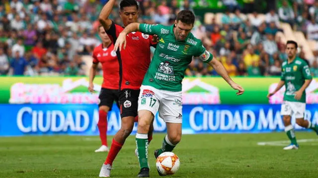 León con Pedro Aquino cayó 0-1 ante Lobos BUAP por la Liga MX [RESUMEN]