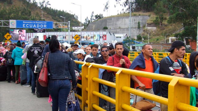 Venezolanos en el exterior. Foto: EFE.