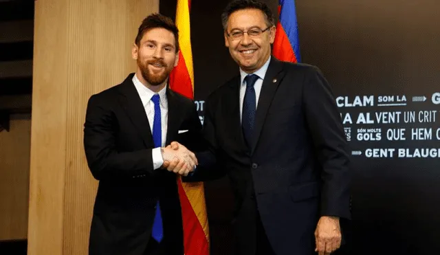 José María Bartome aseguró que Lionel Messi seguirá en Barcelona. | Foto: EFE