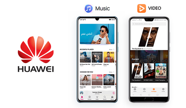 Huawei ha anunciado sus nuevos servicios de suscripción de música y video en streaming.