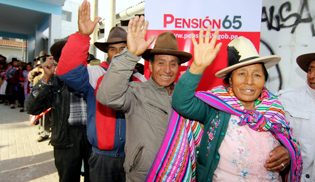 Este 15 de diciembre, habrá pago dominical exclusivo para usuarios de Pensión 65. Foto: Midis