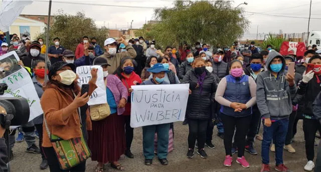 Pobladores de Tacna se sumaron a protestas por desaparición de soldado.