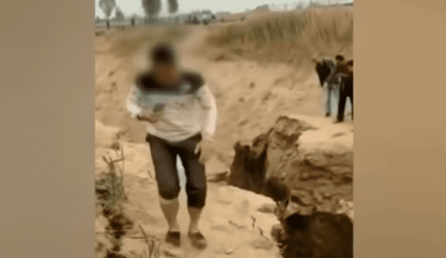 YouTube viral: Joven salta al borde de río para tomarse selfie y suelo se derrumba [VIDEO]