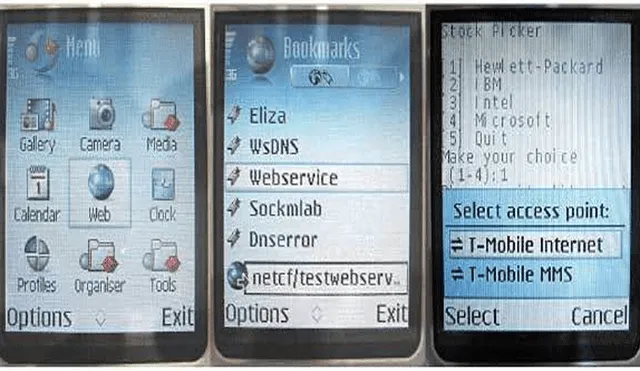 El dispositivo usaba el sistema operativo Symbian OS 6.1. Foto: Vandal.