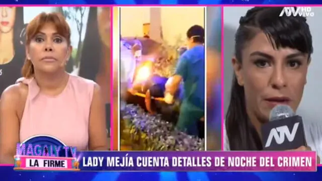 Lady Mejía, amiga de Angie Jibaja, teme que RIcardo Márquez Michieli atente contra su vida tras intento de feminicidio. Foto: Captura