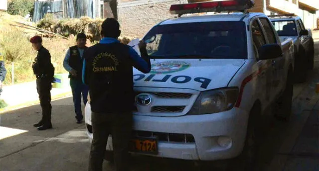 Policía investiga crimen ocurrido en la ciudad de Puno.